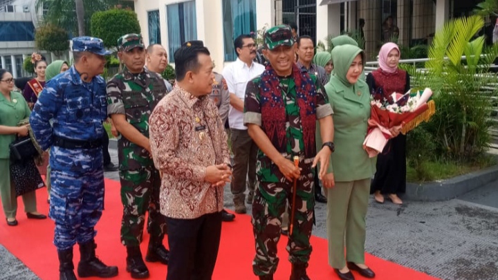 Kunjungan Kerja Pangdam II/Sriwijaya ke Provinsi Jambi, Memperkuat Sinergi TNI AD dan Pemerintah Daerah
