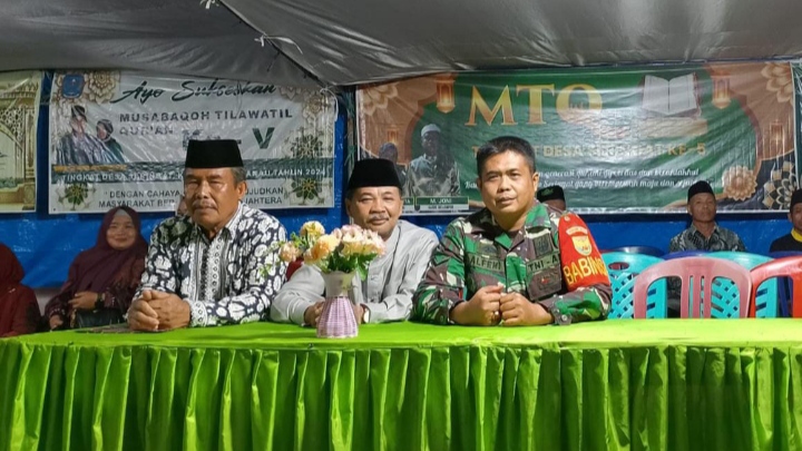 Serda Alfeni Hadiri Penutupan MTQ Tingkat Desa di Merangin