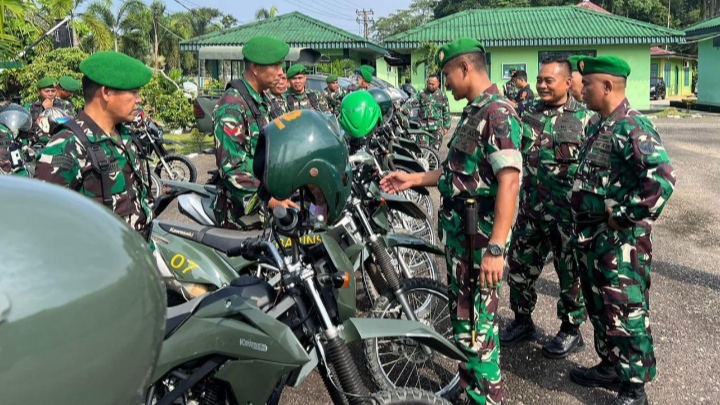Cek Kesiapan Randis Babinsa, Dandim 0420/Sarko Apresiasi Kreativitas Babinsa dalam Pelayanan Masyarakat Pedesaan