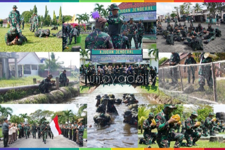 Tradisi Korps Ajendam II/Sriwijaya Tumbuhkan Kebanggaan Terhadap Satuan