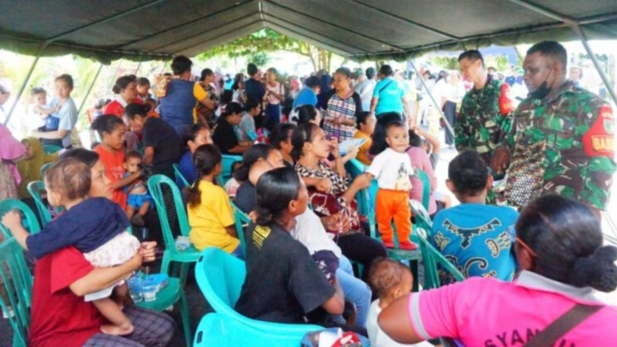 Perangi Stunting di Papua, Kodim 1708/Biak Numfor Gelar Program 