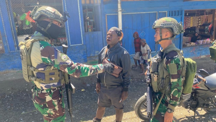 Satgas Yonif 509 Kostrad Galakkan Komunikasi Sosial di Intan Jaya