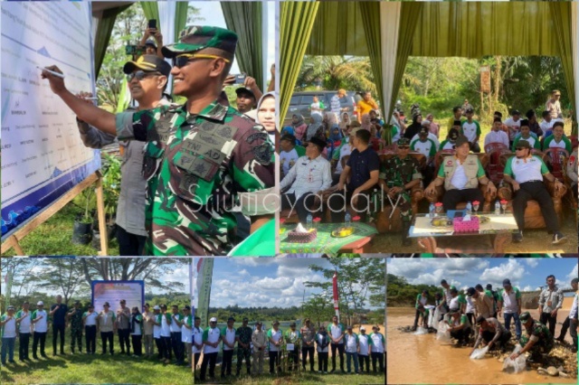 Dandim 0420/Sarko Bersama Forkopimda Menghadiri Peringatan Hari Lingkungan Hidup Sedunia Di Kabupaten Sarolangun (mcdim0420) 