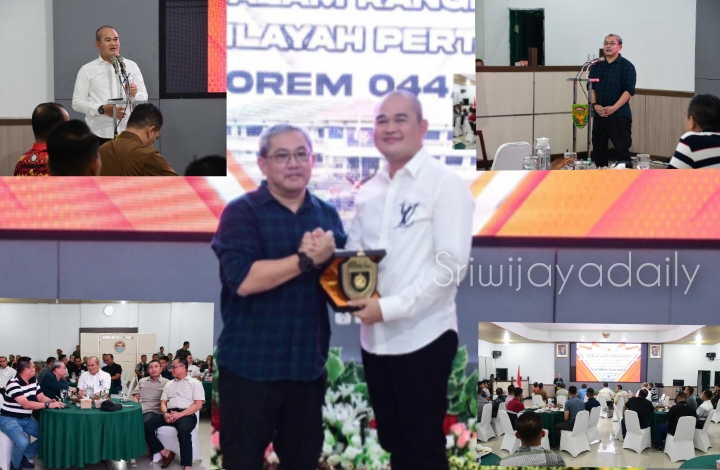 Korem 044/Gapo Sambut Pasis Dikreg Seskoad dalam Acara Silaturahmi dan KKL