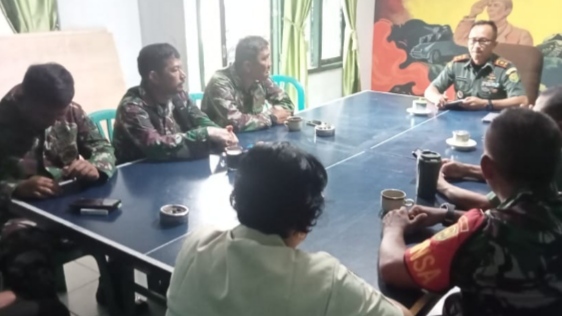 Beri Arahan Babinsa, Danramil Pasar Jambi: Disiplin dan Dedikasi adalah Kunci Utama dalam Menjalankan Tugas di Wilayah/