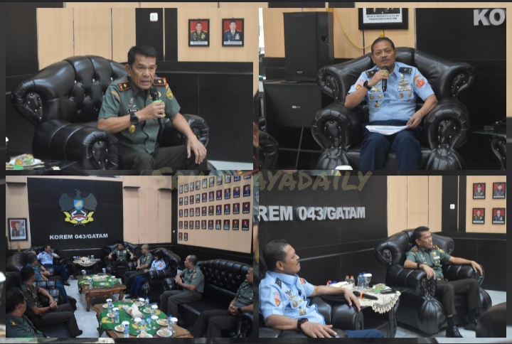 Danrem 043/Gatam Pimpin Entry Meeting Audit Ketaatan dan Kinerja Periode III TA. 2024 Bersama Itjen TNI