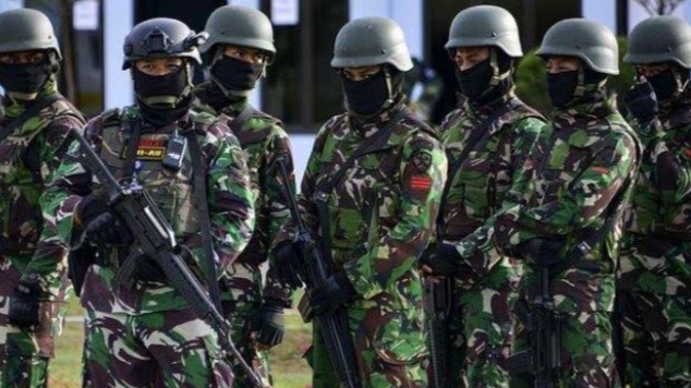 Foto Ilustrasi: Prajurit TNI AD