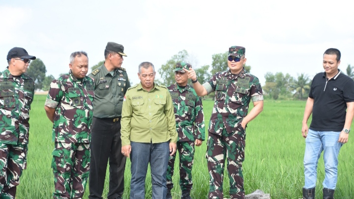 Danrem 044/Gapo Pacu Program Opla Untuk Ketahanan Pangan