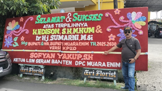 Wujudkan Kabupaten Muara Enim Lebih Baik 2025-2030, Pesan H. Edison, S.H., M.Hum kepada Masyarakat/FOTO: Dok. Marsidi