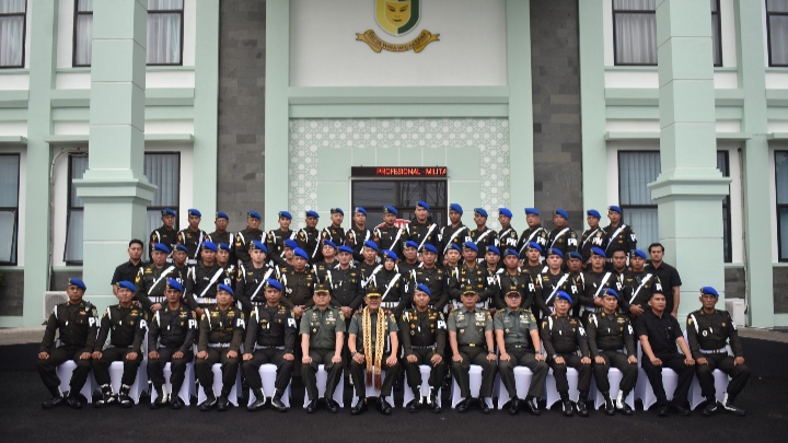 Kunjungi Denpom II/3 Lampung, Danrem 043/Gatam Berharap Prajurit Tingkatkan Profesionalisme dan Disiplin/Pendem Gatam