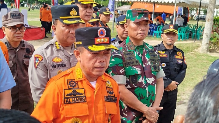 Wakil Ketua Senkom Mitra Polri Provinsi Jambi Ikuti Apel Kesiapsiagaan Menghadapi Bencana Hidrometeorologi Basah/Dok.Sriwijayadaily.com