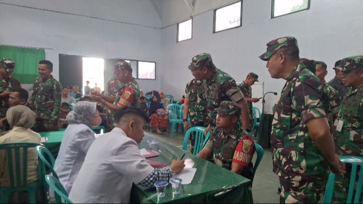 Peringati Hari Juang TNI AD Ke-79, Kodim 0417/Kerinci Gelar Bakti Sosial Donor Darah dan Sunat Massal/Sriwijayadaily