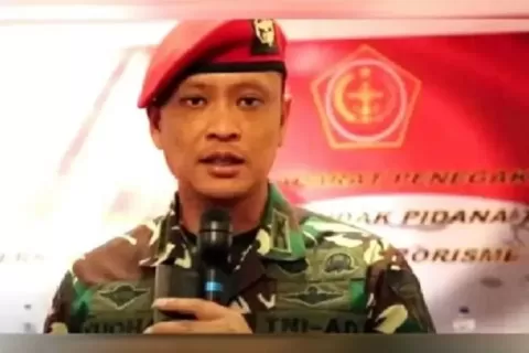Brigjen TNI Yudha Airlangga yang sebelumnya menjabat Wadanjen Kopassus kini mendapat penugasan baru sebagai Komandan Komando Operasi Khusus (Dankoopssus) TNI. Foto/Ist