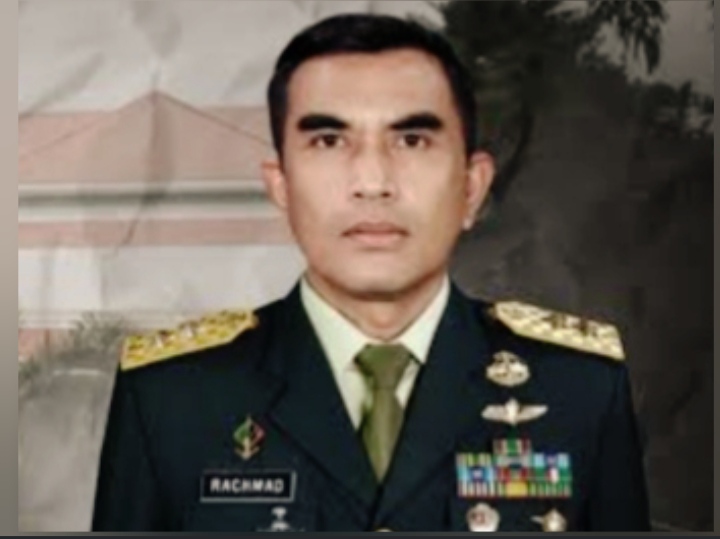 Foto: Mayjen TNI Rachmad, S.I.P.