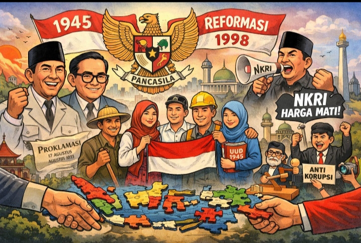 Merajut Kebersamaan, Membangun Negeri/dok. aplikasi AI